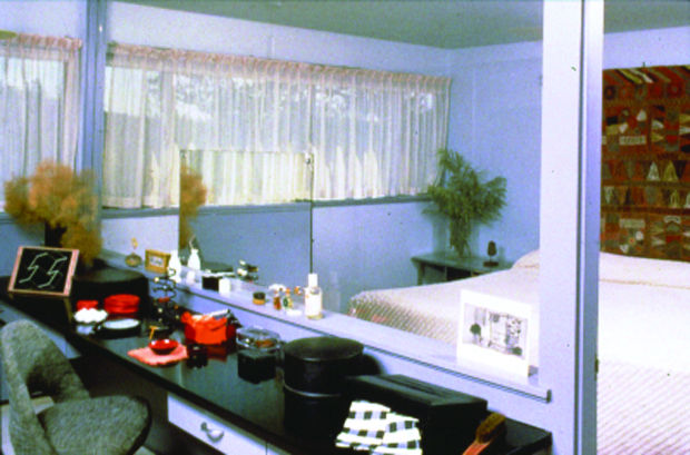 Gropius House master bedroom